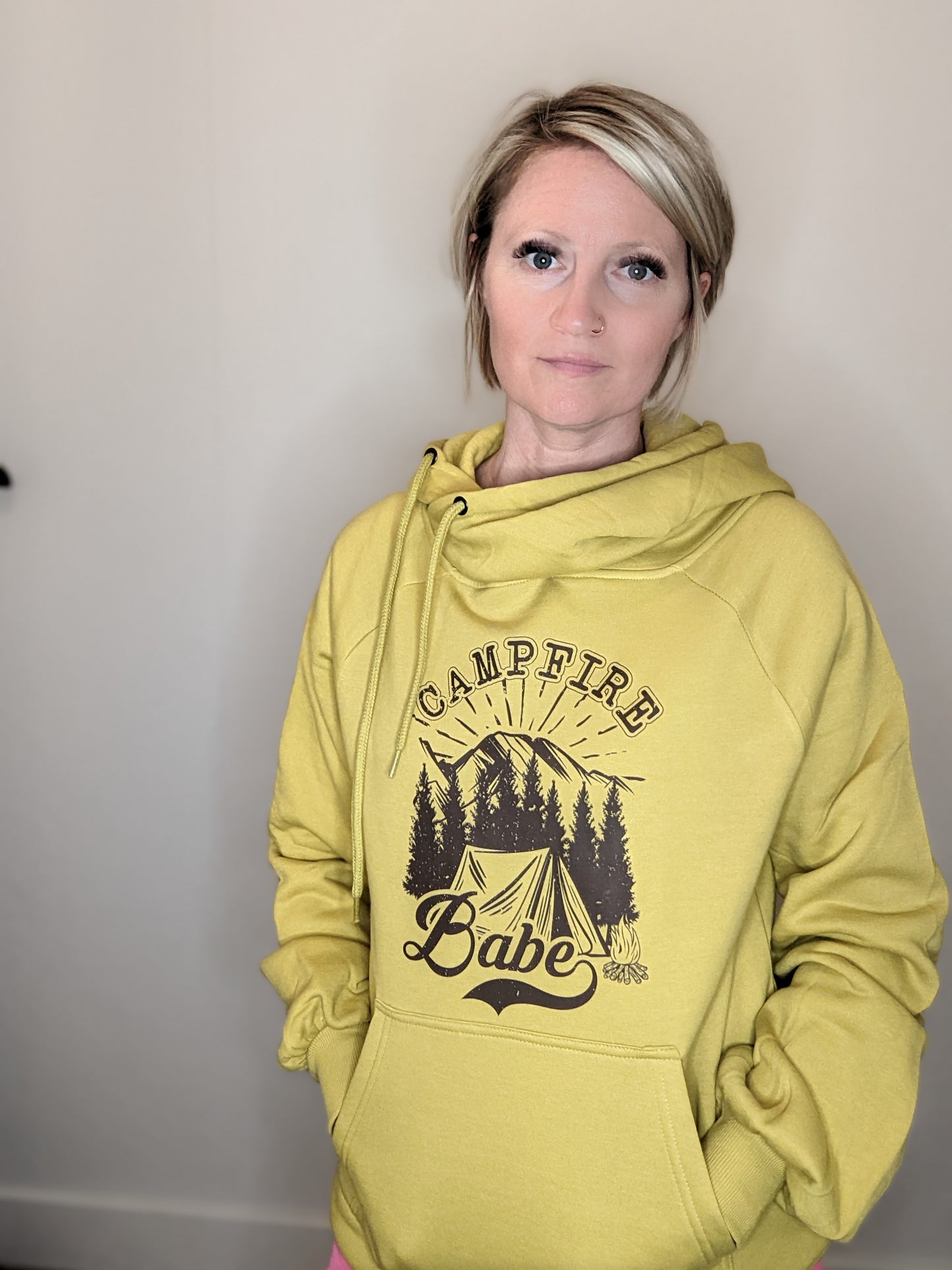Campfire Babe Criss Cross Hoodie