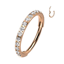 Load image into Gallery viewer, Pave Cubic Zirconia Nose Ring
