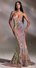 Load image into Gallery viewer, Ariella Sequin Gown
