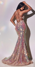 Load image into Gallery viewer, Ariella Sequin Gown
