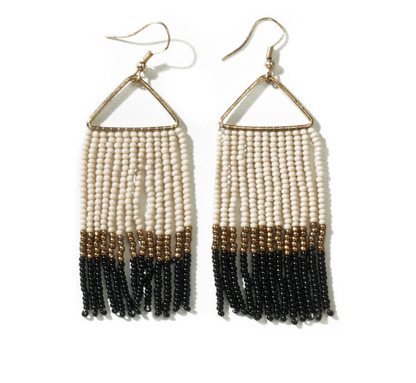 Ink and Alloy Earrings