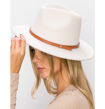 Load image into Gallery viewer, Flathead Fedora Hat
