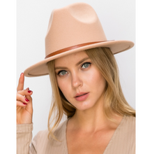 Load image into Gallery viewer, Flathead Fedora Hat
