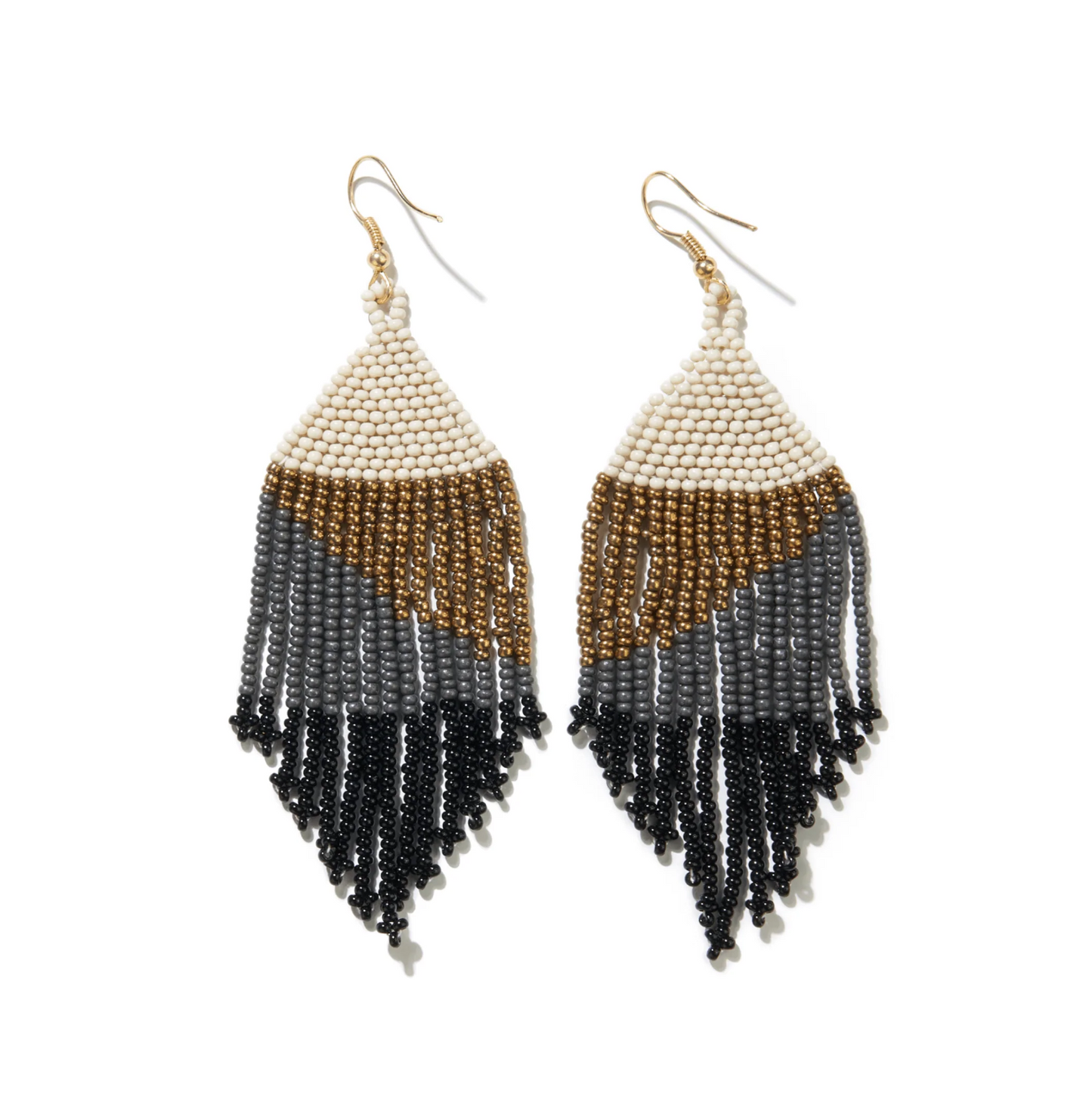 Ink and Alloy Earrings
