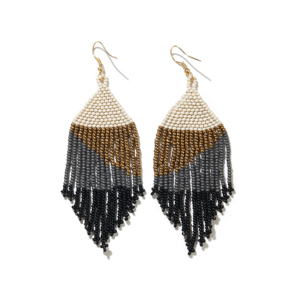 Ink and Alloy Earrings