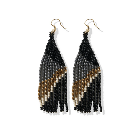 Ink and Alloy Earrings