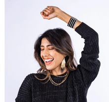 Load image into Gallery viewer, Ink and Alloy Lux Earrings
