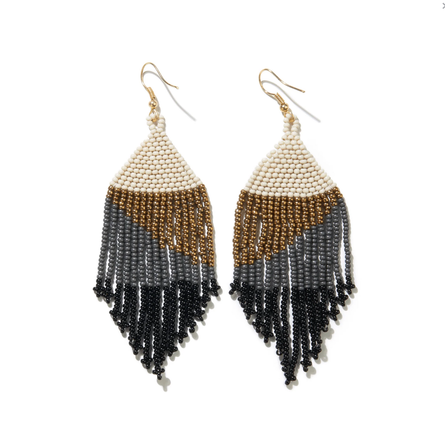 Ink and Alloy Earrings