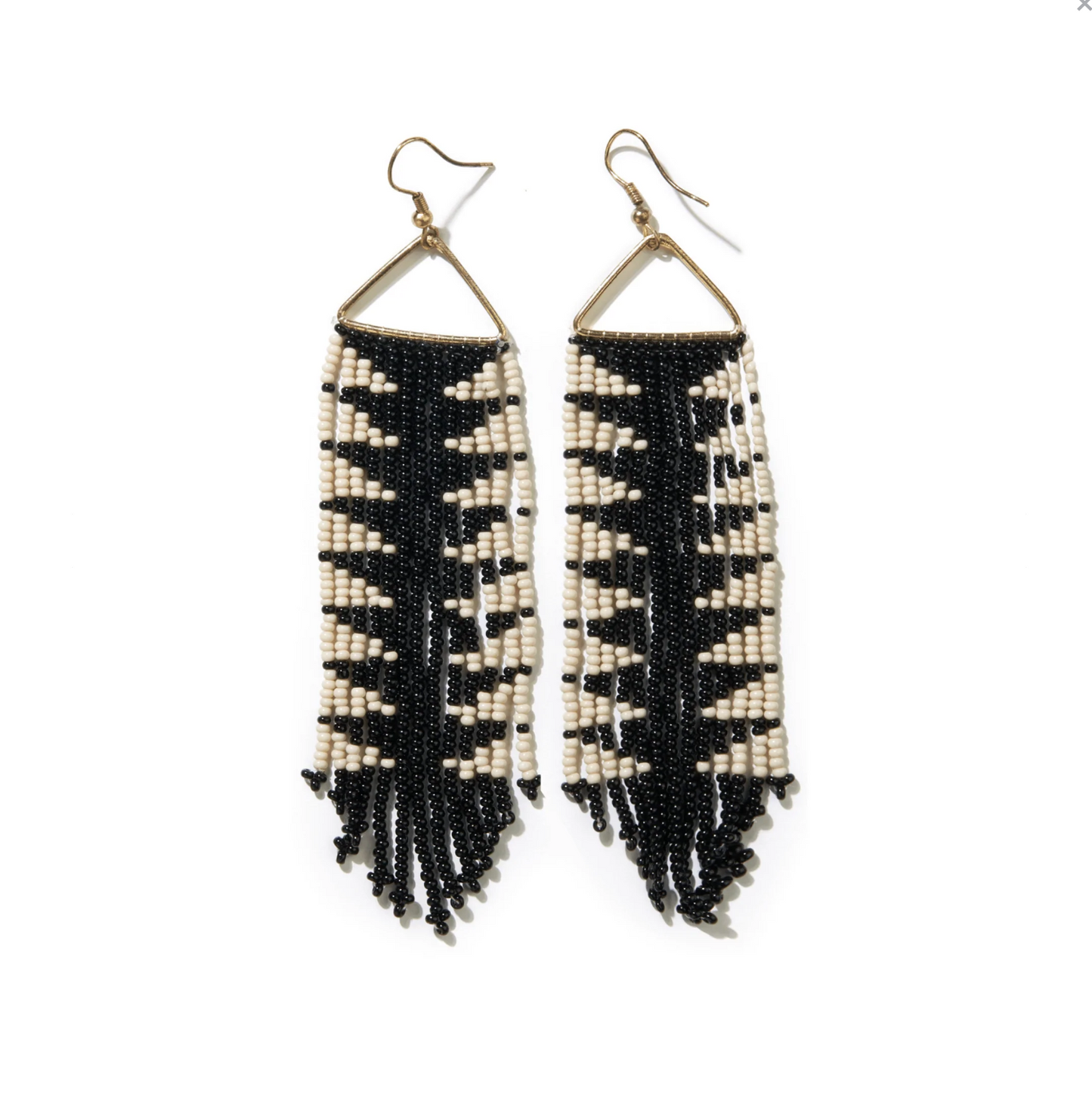 Ink and Alloy Earrings