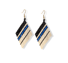 Load image into Gallery viewer, Ink and Alloy Earrings
