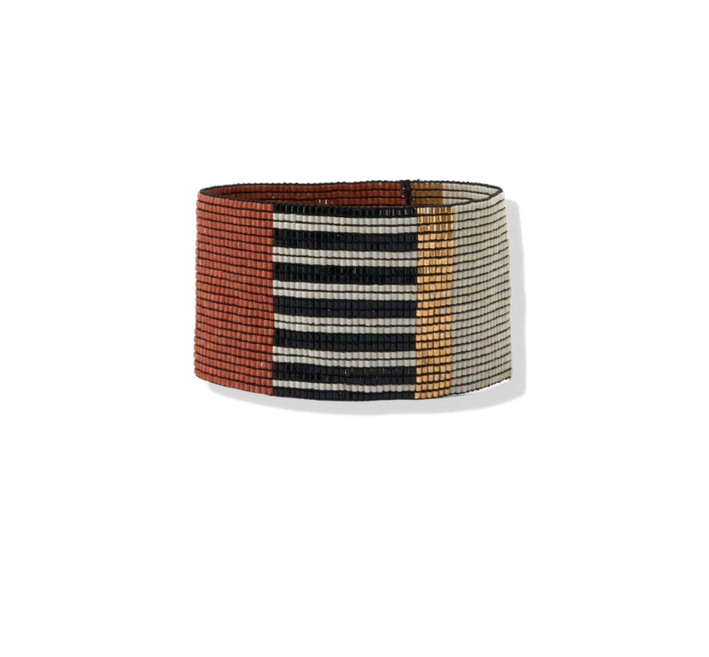 Ink and Alloy Bracelet