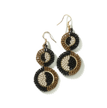 Load image into Gallery viewer, Ink and Alloy Earrings
