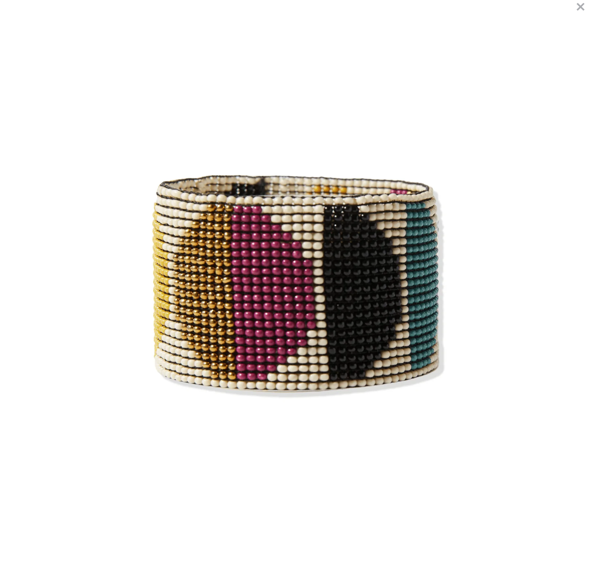 Ink and Alloy Bracelet