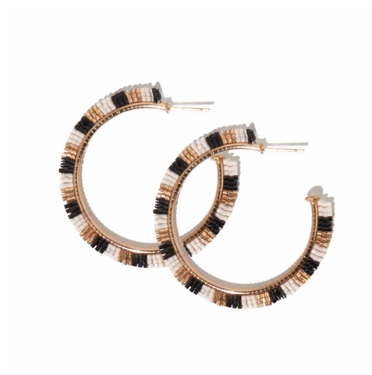 Ink and Alloy Earrings