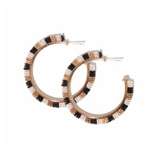 Load image into Gallery viewer, Ink and Alloy Earrings
