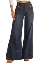 Load image into Gallery viewer, Rock and Roll High Rise Palazzo Flare Jeans
