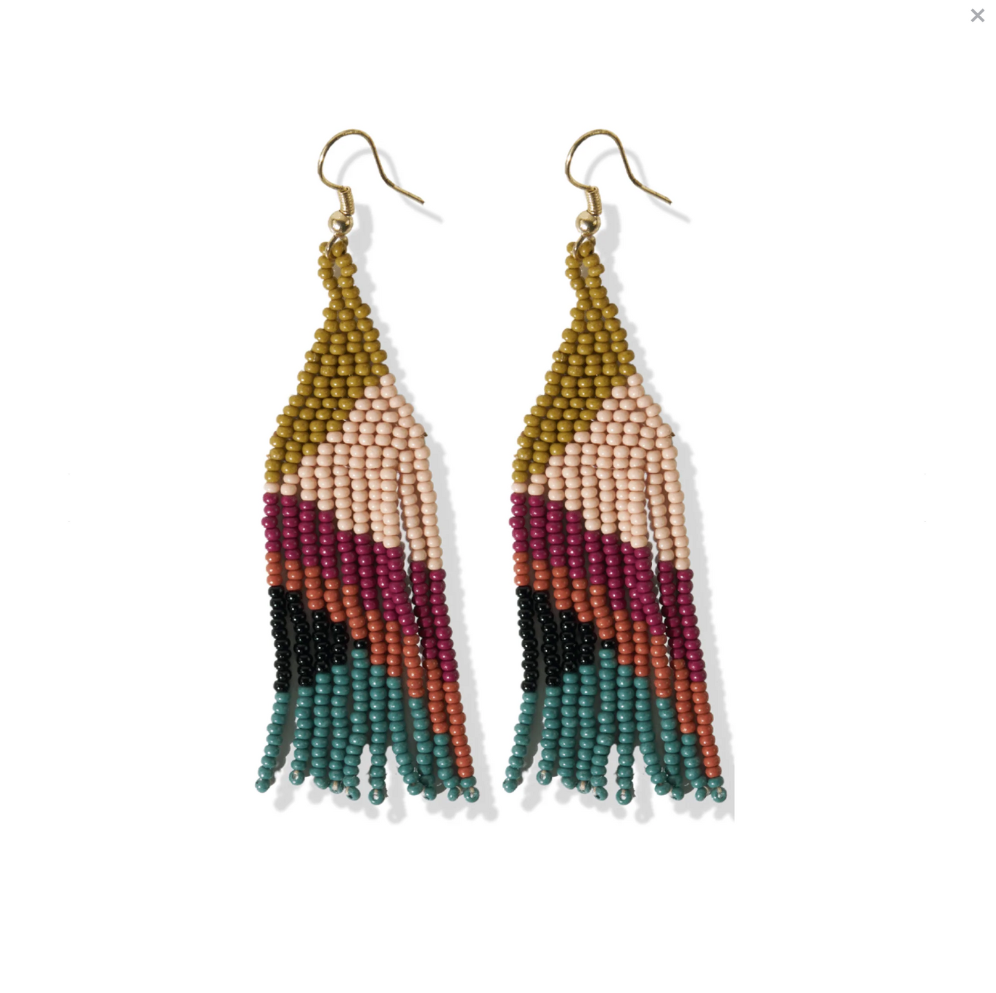 Ink and Alloy Earrings