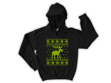 Load image into Gallery viewer, Youth Montana Moose Christmas Crewneck
