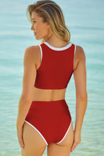 Load image into Gallery viewer, Seafoam Shores Two-Piece Swimsuit
