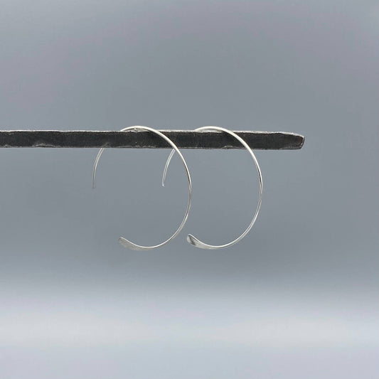 Silver Stable Hoops