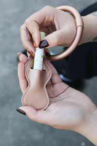 Simone Wristlet Keychain with Card Holder