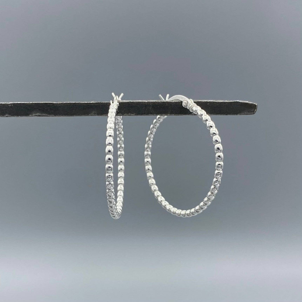 Tack Hoop Earrings