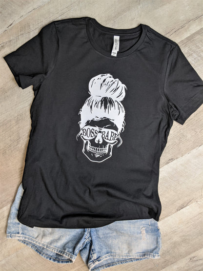 Boss Babe Skeleton Tee