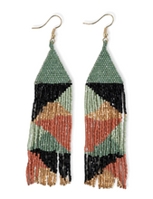 Load image into Gallery viewer, Ink and Alloy Earrings
