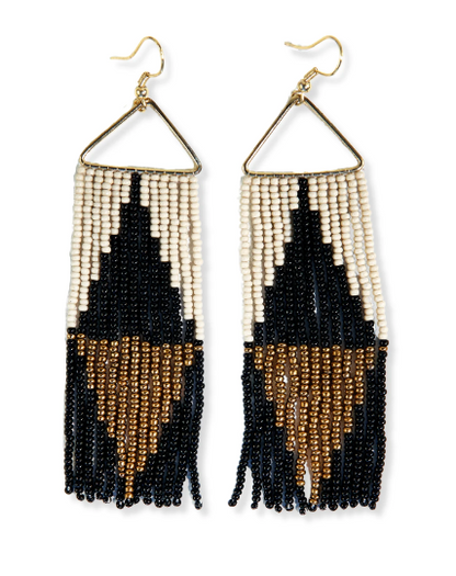 Ink and Alloy Earrings