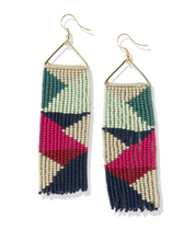 Load image into Gallery viewer, Ink and Alloy Earrings
