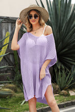 Load image into Gallery viewer, Waffle Sunrise Cover-Up Dress
