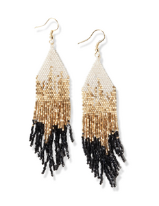 Ink and Alloy Earrings