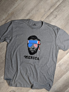4th of July Abe Tee