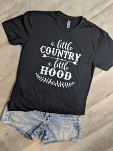 A Little Country A Little Hood Graphic T-Shirt