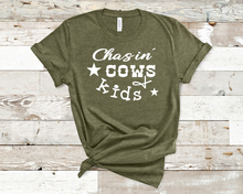 Load image into Gallery viewer, Chasing Cows and Kids Tee
