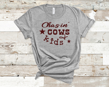 Load image into Gallery viewer, Chasing Cows and Kids Tee
