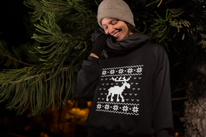 Moose Christmas Sweater