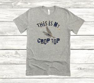 Men's Crop Top Farmin' T-Shirt