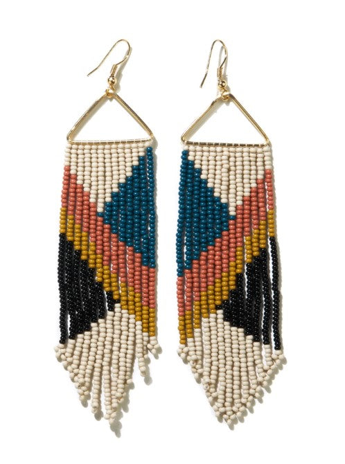Ink and Alloy Earrings