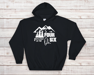 Explore 406 Hoodie Sweatshirt