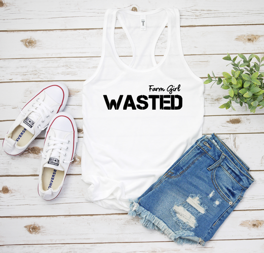 Farm Girl Wasted Tank