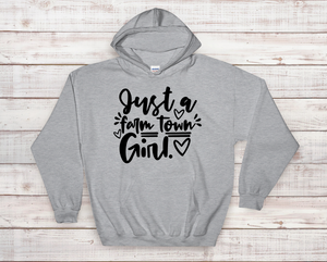 Farm town girl hoodie