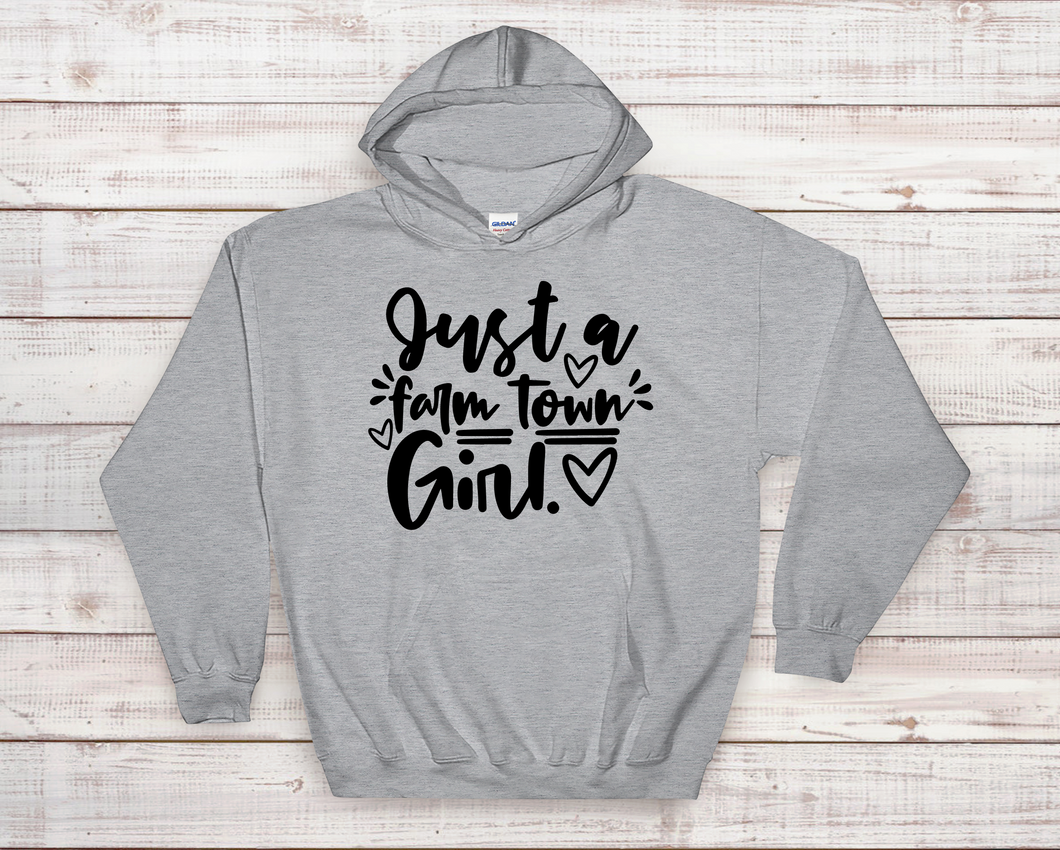 Farm town girl hoodie
