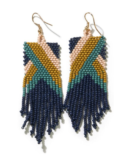 Ink and Alloy Earrings