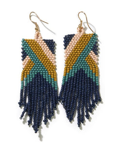 Ink and Alloy Earrings