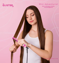 Load image into Gallery viewer, Glister&#39;s &quot;Mini Adventurist&quot; Travel Friendly Flat Iron
