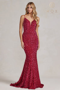 Nova Sequin Gown