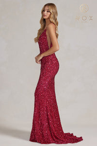 Nova Sequin Gown