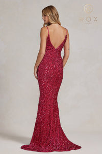 Nova Sequin Gown