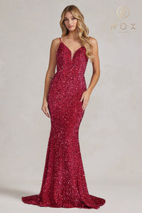 Nova Sequin Gown